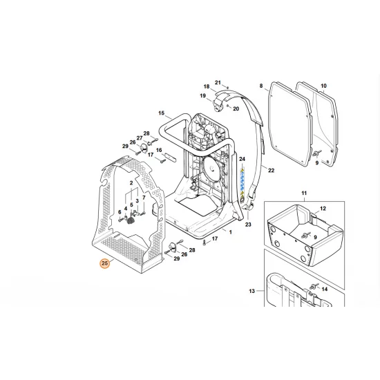 STIHL  Kratka ochronna 4203 760 8100